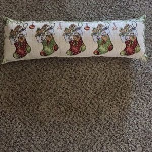 Oblong Christmas Pillow